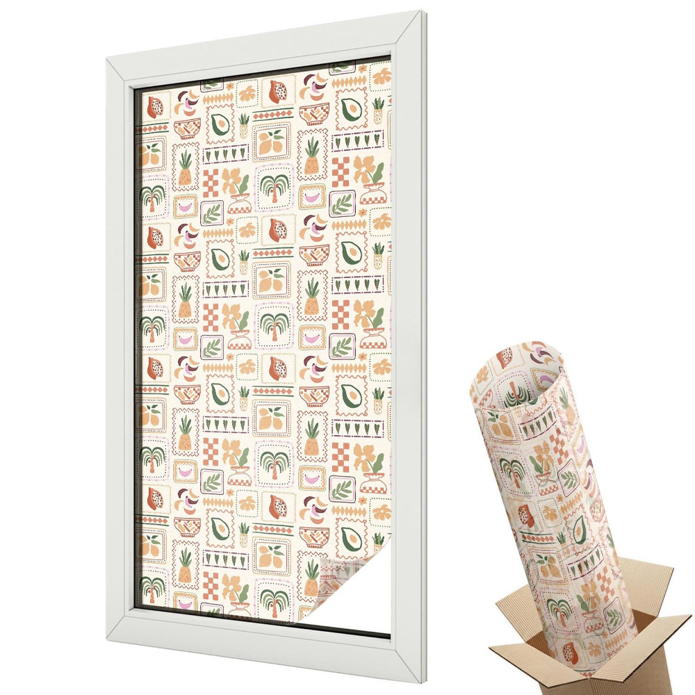 Okenná fólia Folklórne vzory