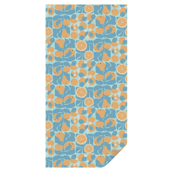 Matná fólia na sklo Rybí citrus