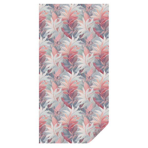 Matná fólia na sklo Kvetinové listy