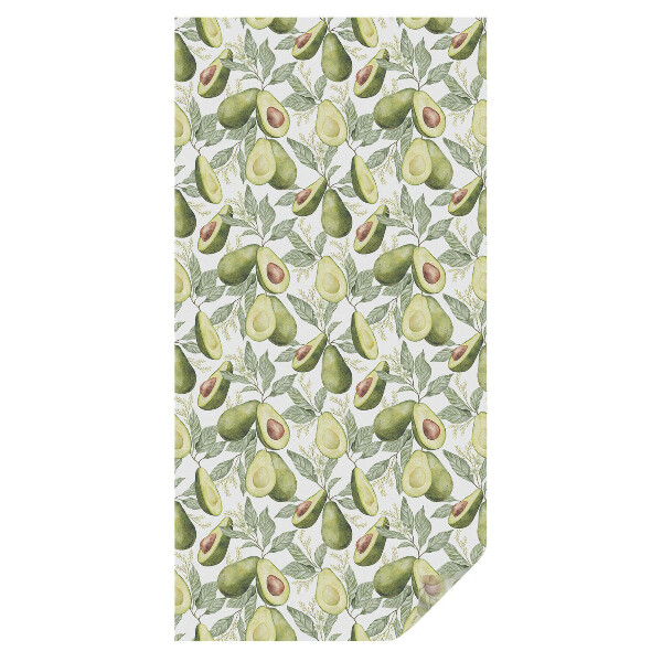 Fólia na sklo dverí Listy avokáda