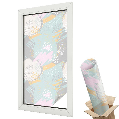 Matná fólia na sklo Abstraktná harmónia