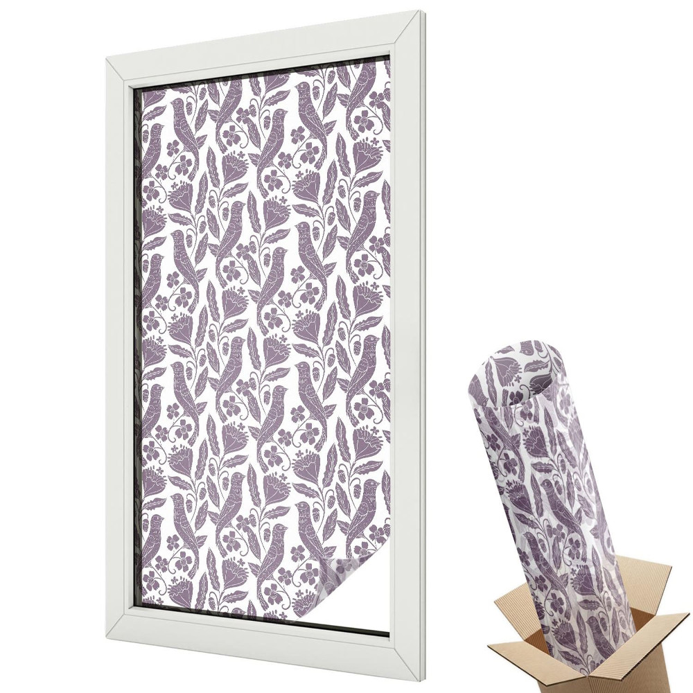 Fólia na sklo dverí Ľudové motívy