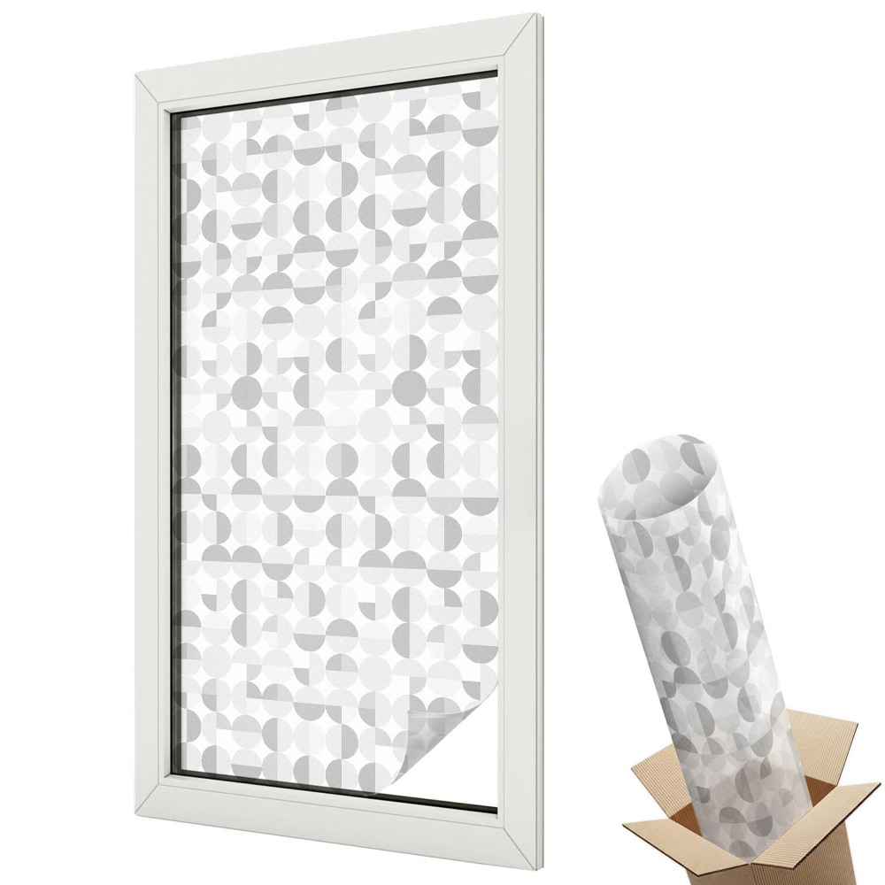 Mliečna fólia na sklo Geometrické vzory