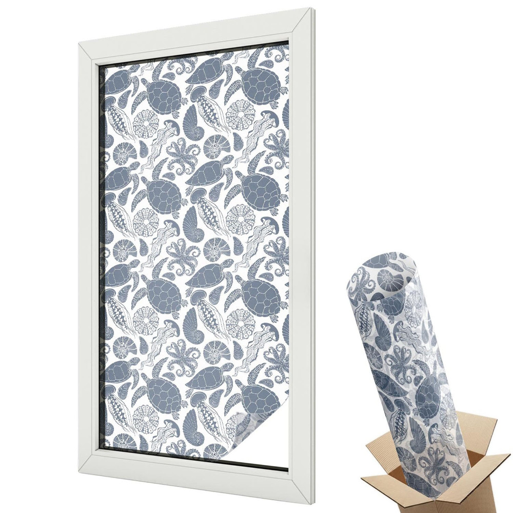 Matná fólia na sklo Oceánsky život