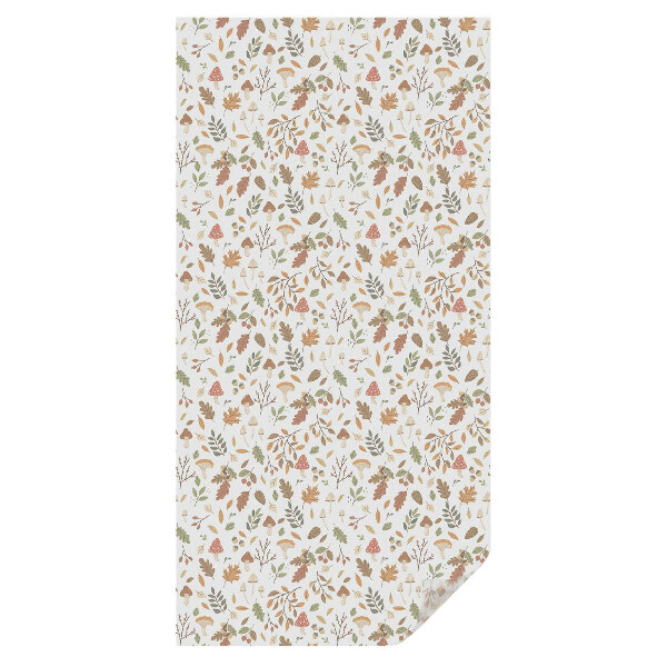 Matná fólia na sklo Jesenné vzory