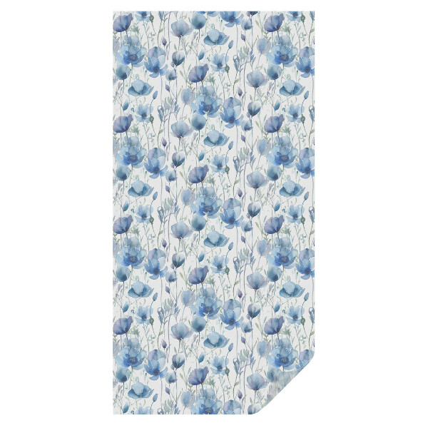 Mliečna fólia na sklo Akvarelové kvety