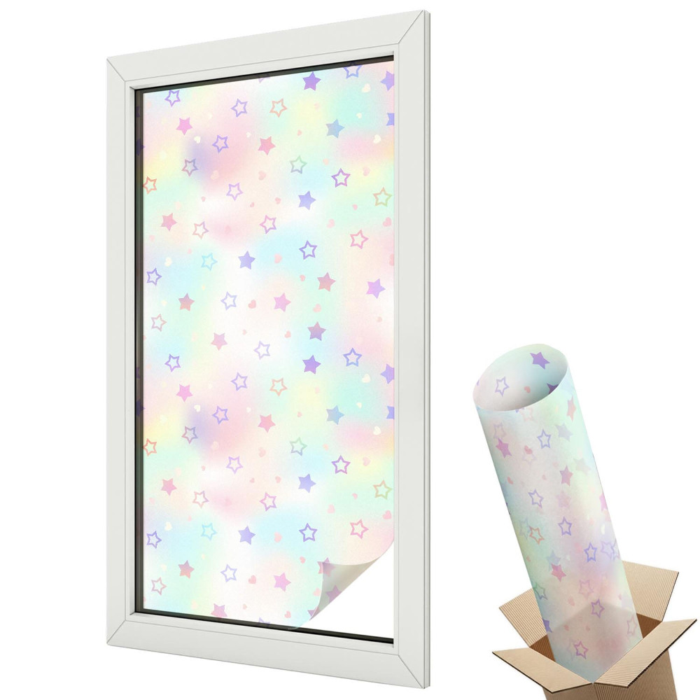 Okenná fólia Dúhové vzory