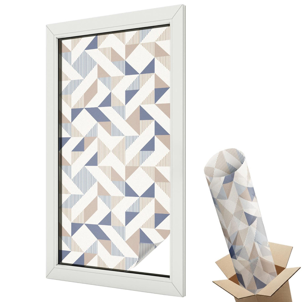 Okenná fólia Geometrické vzory