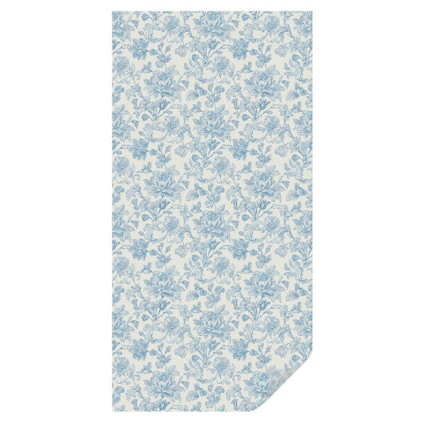 Mliečna fólia na sklo Kvetinový vzor