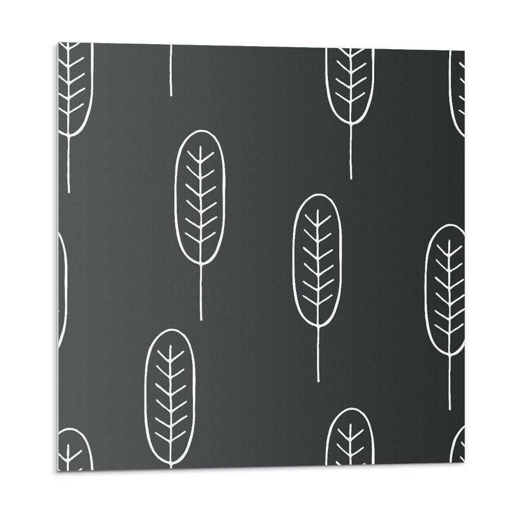 Pvc obklady Vzor s listami na pozadí