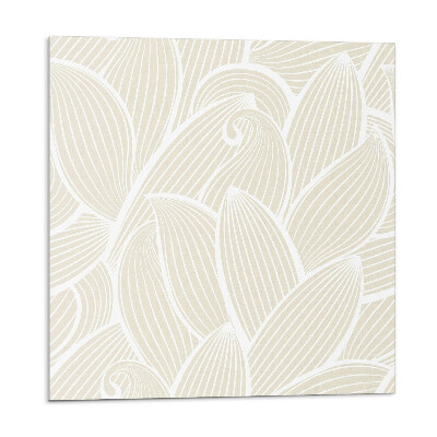 Samolepiace pvc obklady Jemné listy vo vlnách