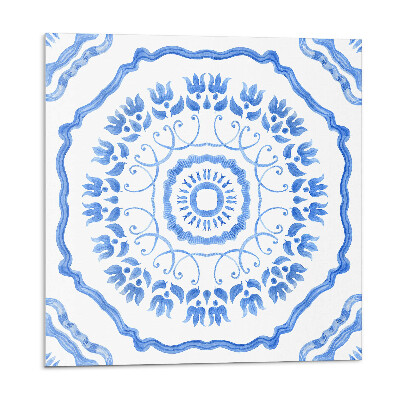 Pvc obklady Kvetinový motív v kruhu