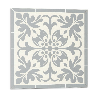 Samolepiace pvc obklady Rastlinný vzor na dlaždiciach