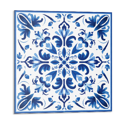 Samolepiace pvc obklady Kvetinový vzor v symetrii