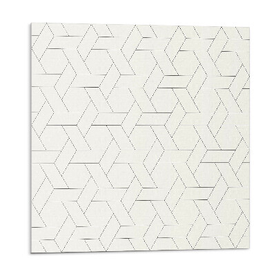 Samolepiace pvc obklady Geometrický šesťhranný vzor