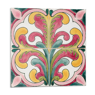 Samolepiace pvc obklady Rastlinný vzor s vlnami