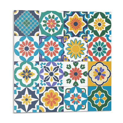 Samolepiace pvc obklady Kvetinové a geometrické vzory