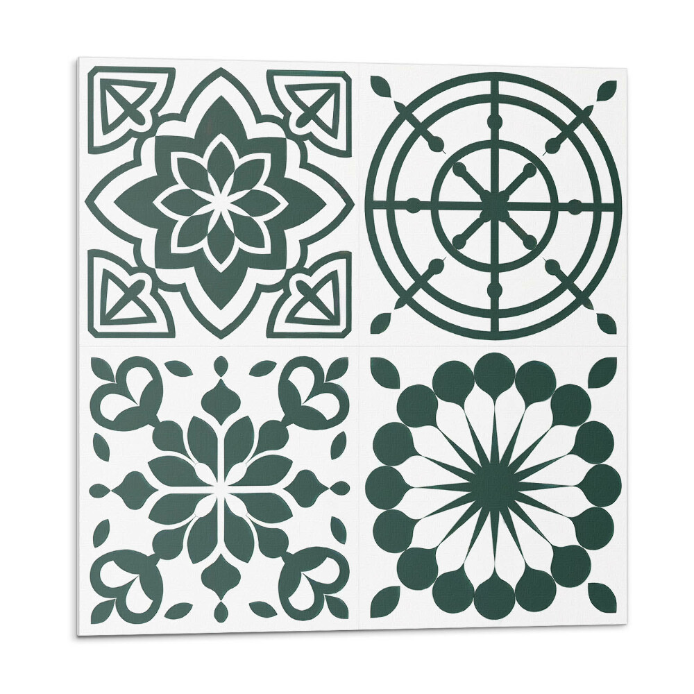 Samolepiace pvc obklady Kvetinové a geometrické vzory