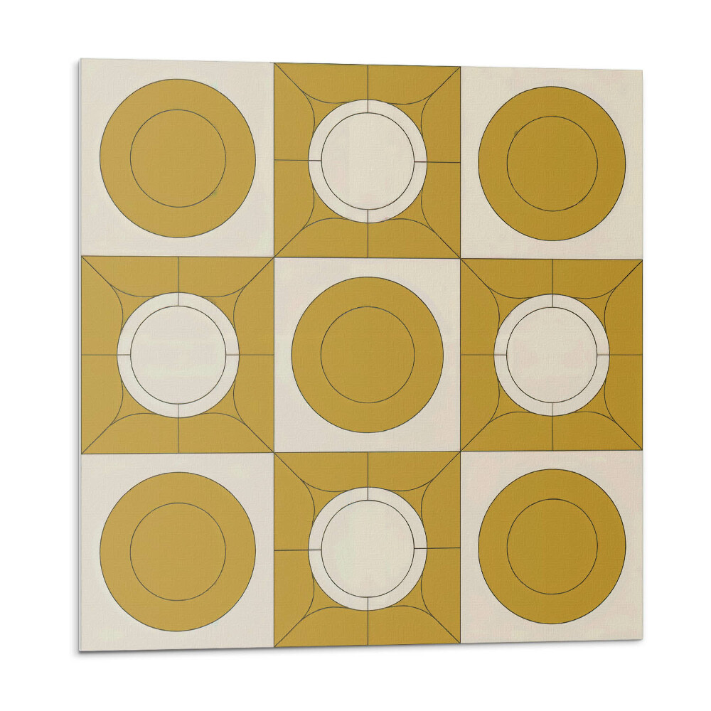 Samolepiace pvc obklady Geometrický vzor s kruhmi