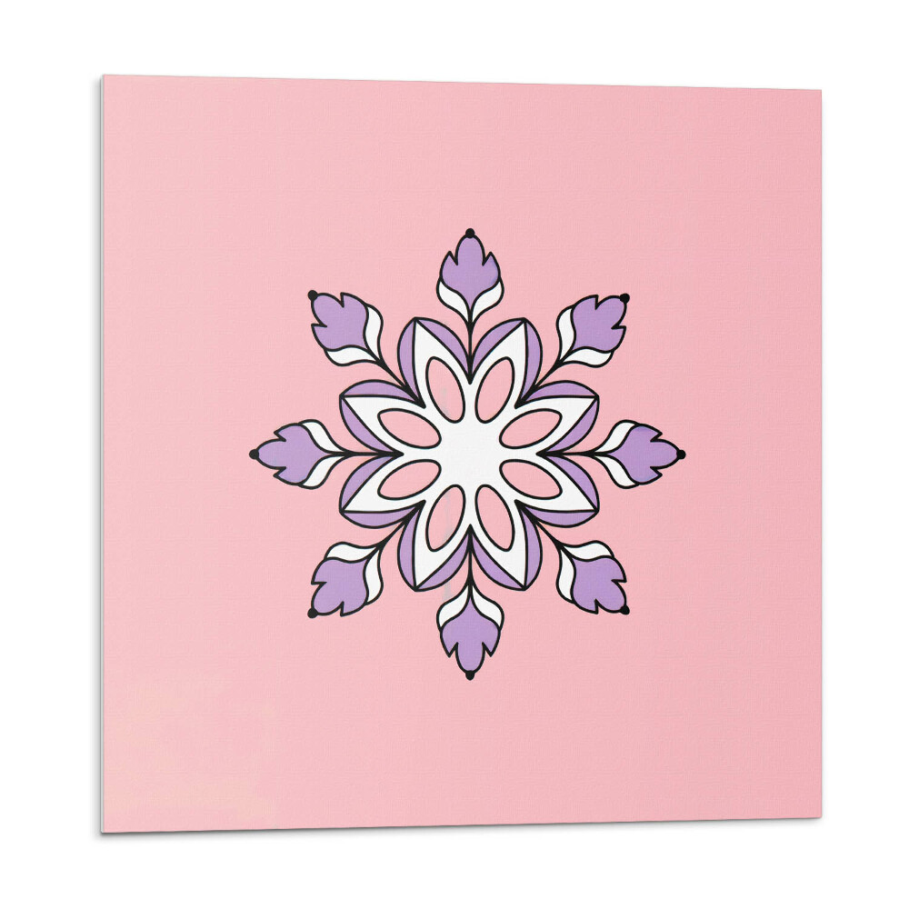 Pvc obklady Kvetinový vzor mandaly