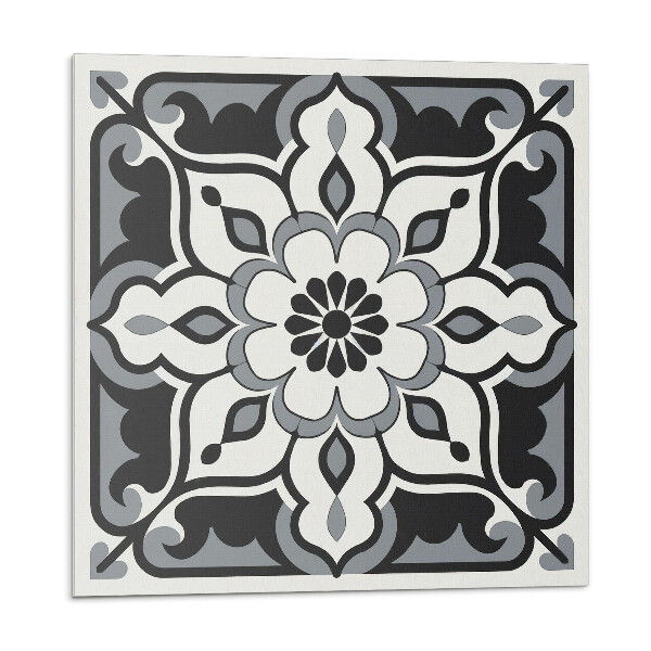 Samolepiace pvc obklady Kvetinový vzor s ornamentami