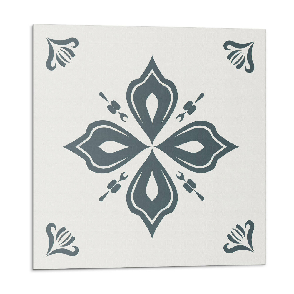 Samolepiace pvc obklady Kvetinový motív v kríži