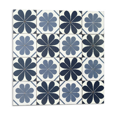 Samolepiace pvc obklady Kvetinový vzor na dlaždiciach