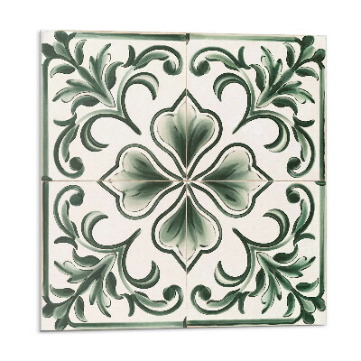 Samolepiace pvc obklady Vzor s listami a srdiečkami