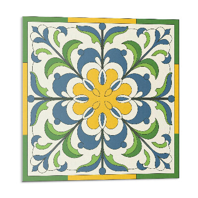 Pvc obklady Kvetinový motív s listami