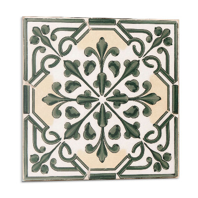 Pvc obklady Rastlinný vzor na dlaždici