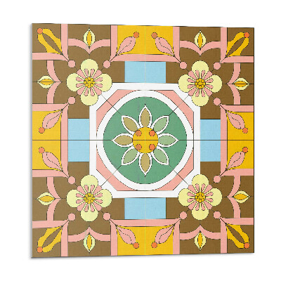 Samolepiace pvc obklady Kvetinový vzor na pozadí