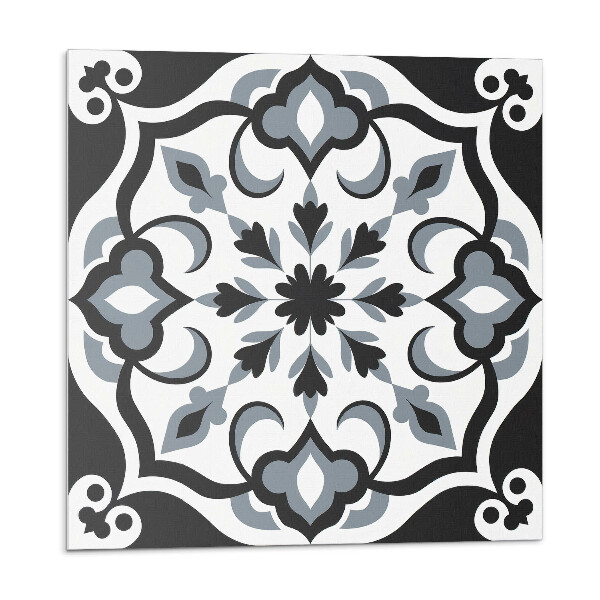 Samolepiace pvc obklady Kvetinový vzor s ornamentami