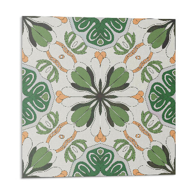 Samolepiace pvc obklady Kvetinový vzor v symetrii