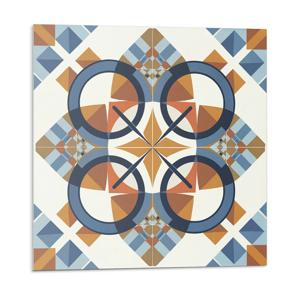 Samolepiace pvc obklady Geometrický vzor s kruhmi