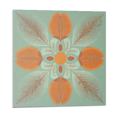 Samolepiace pvc obklady Kvetinový vzor s listami