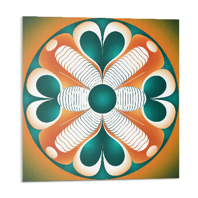 Pvc obklady Kvetinový symetrický vzor