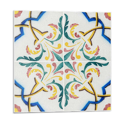 Samolepiace pvc obklady Rastlinný vzor s ornamentami