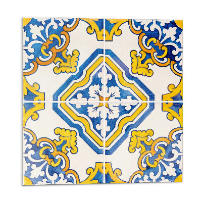 Pvc obklady Mozaikový vzor s kvetmi