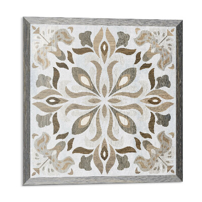 Samolepiace pvc obklady Kvetinový vzor so symetriou