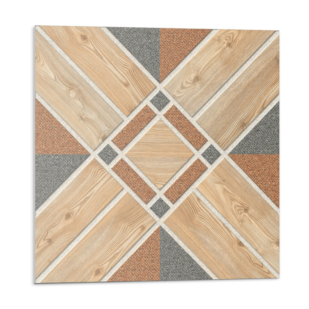 Samolepiace pvc obklady Geometrický vzor s drevom