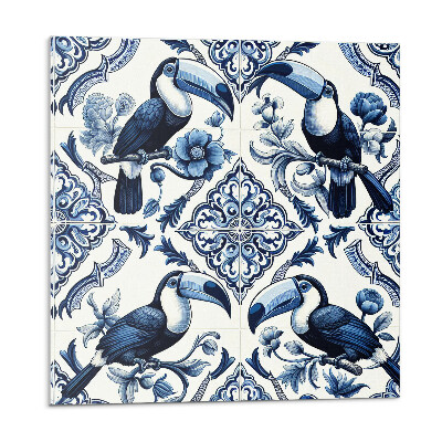 Pvc obklady Tukan na dekoratívnych dlaždiciach