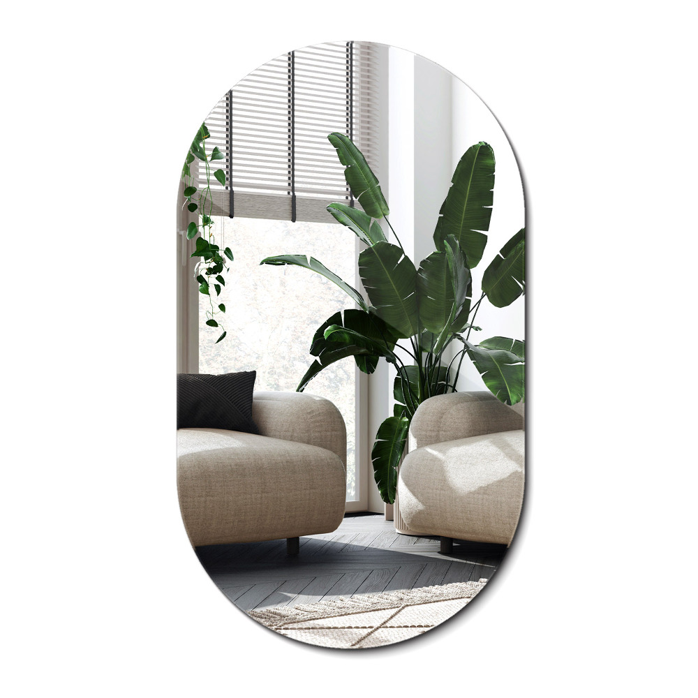 Oválne zrkadlo klasického tvaru