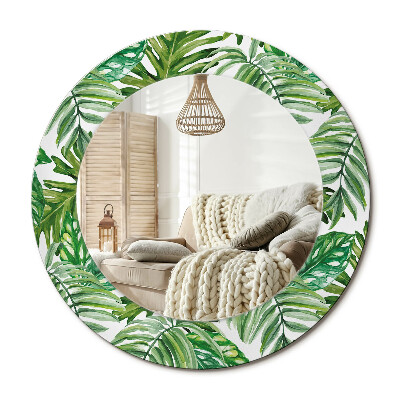 Dekoračné zrkadlo na stenu Listy džungle