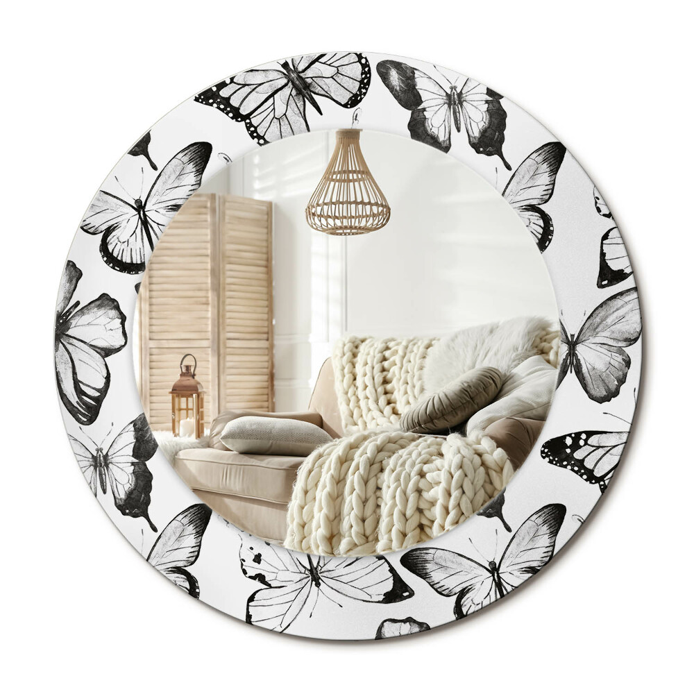 Dekoračné zrkadlo na stenu Motýle