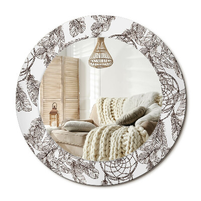 Dekoračné zrkadlo na stenu Lapač snov