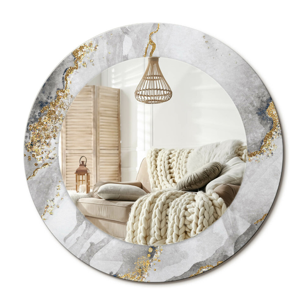 Dekoračné zrkadlo na stenu Mramorový vzor