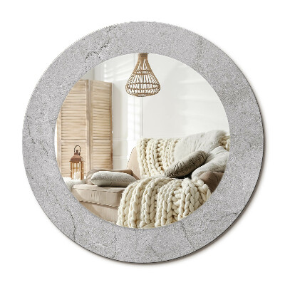 Dekoračné zrkadlo na stenu Šedý cement