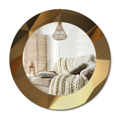 Dekoračné zrkadlo na stenu Geometrický vzor