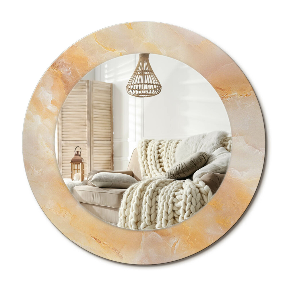 Dekoračné zrkadlo na stenu Onyxový mramor