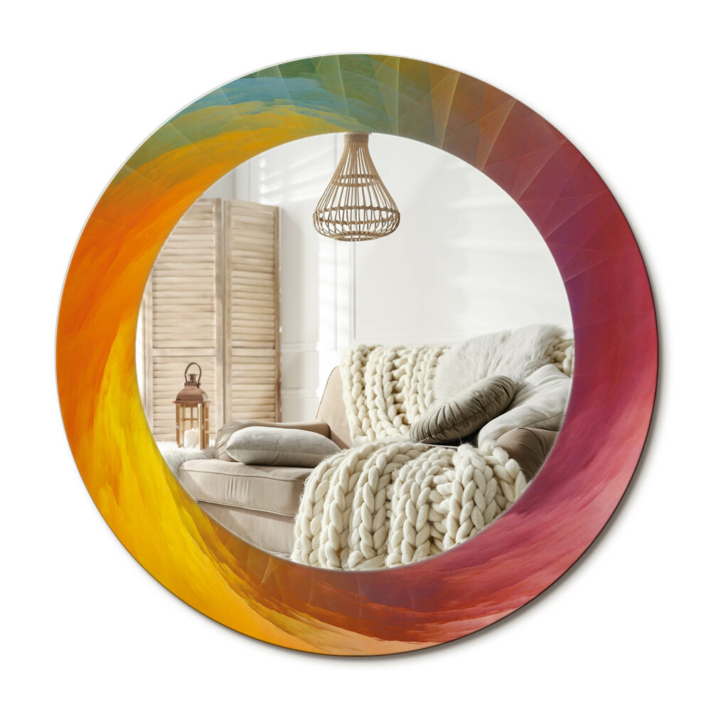 Dekoračné zrkadlo na stenu Paleta farieb